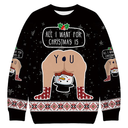 Uglysweatershops Hilarious Situations Christmas Ugly Sweatshirt