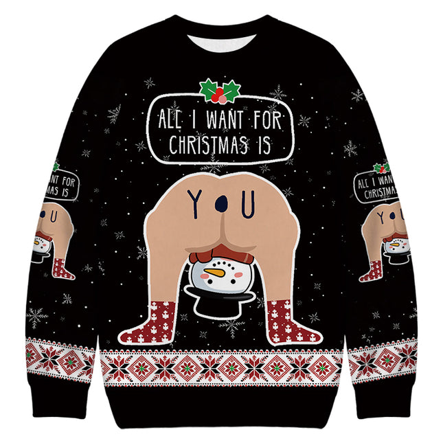 Uglysweatershops Hilarious Situations Christmas Ugly Sweatshirt