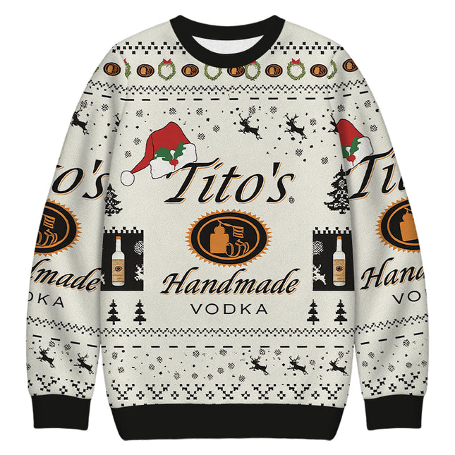 Uglysweatershops Handmade Vintage Christmas Ugly Sweatshirt