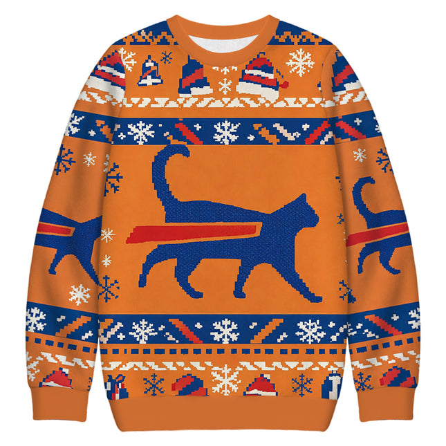 Uglysweatershops Bills Funny Meme Christmas Ugly Sweatshirt