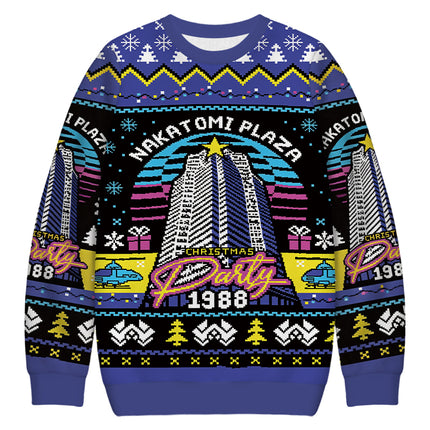 Uglysweatershops Plaza Party Christmas Ugly Sweatshirt