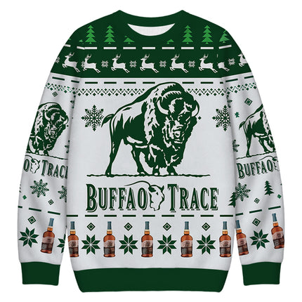 Uglysweatershops Trace Vintage Christmas Ugly Sweatshirt