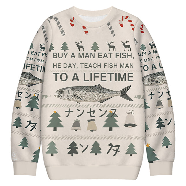 Uglysweatershops Funny To A Lifetime Christmas Ugly Sweatshirt