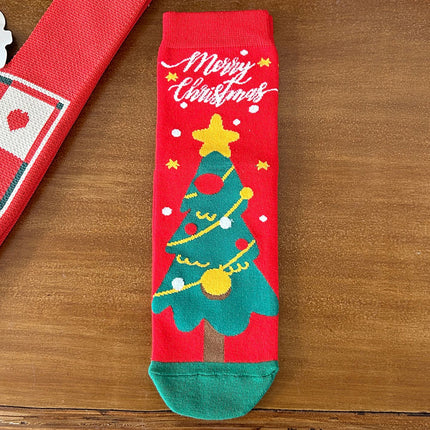 Uglysweatershops  Christmas Women Christmas Tree Socks