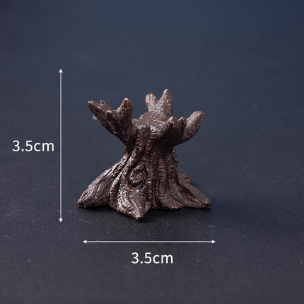 Uglysweatershops Halloween 4-Pack Horror Element Skull Resin Figurines