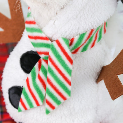 Uglysweatershops Christmas Funny Snowman Pet Costume Dog Cat Xmas Outfit