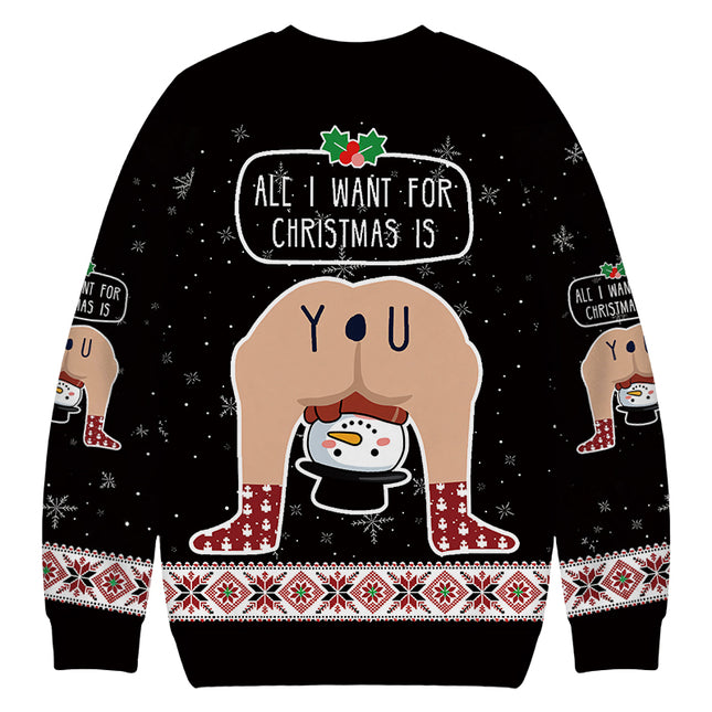 Uglysweatershops Hilarious Situations Christmas Ugly Sweatshirt
