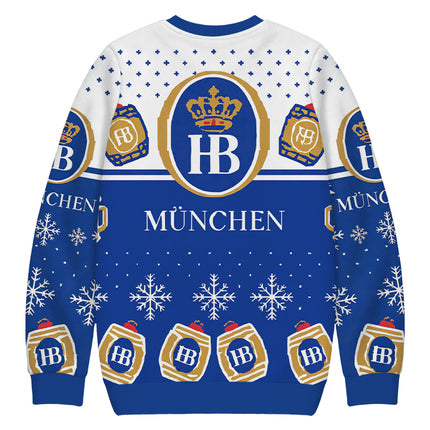 Uglysweatershops HB Vintage Christmas Ugly Sweatshirt
