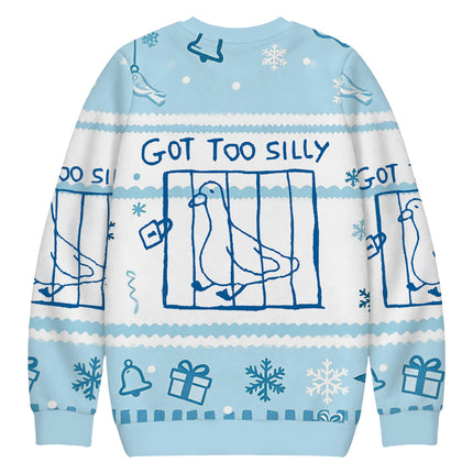 Uglysweatershops Got Too Silly Meme Christmas Ugly Sweatshirt