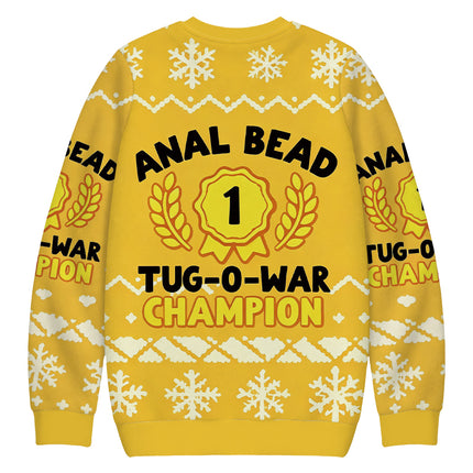 Uglysweatershops Champion Funny Christmas Ugly Sweatshirt