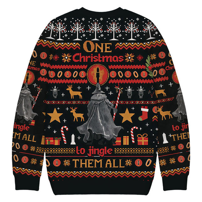 Uglysweatershops One Christmas Ugly Sweatshirt