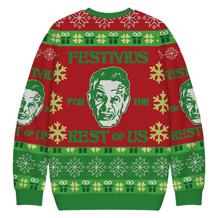 Uglysweatershops Rest of Us Christmas Ugly Sweatshirt