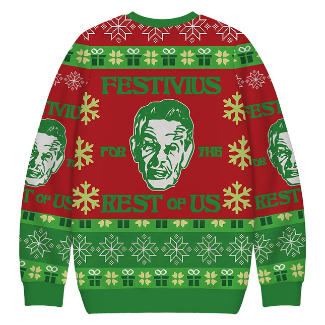 Uglysweatershops Rest of Us Christmas Ugly Sweatshirt